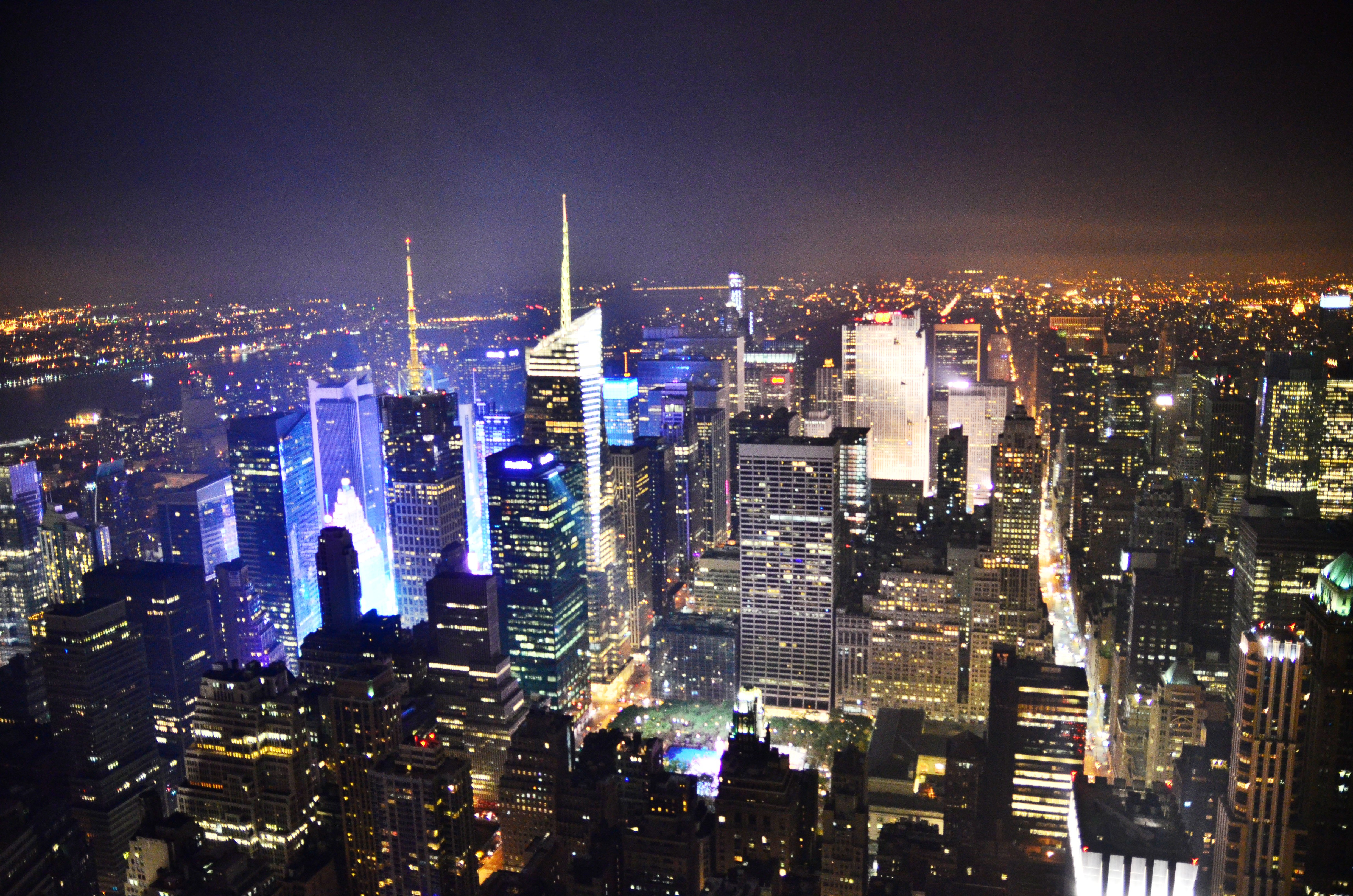 ニューヨーク夜景三昧」マンハッタンの極めつけの夜景を楽しむ