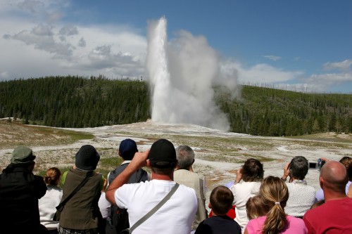 bigstockphoto_Yellowstone_Tourism_128974