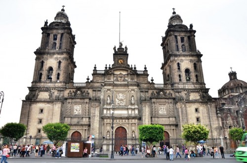 メキシコシティー　メトロポリタン大聖堂