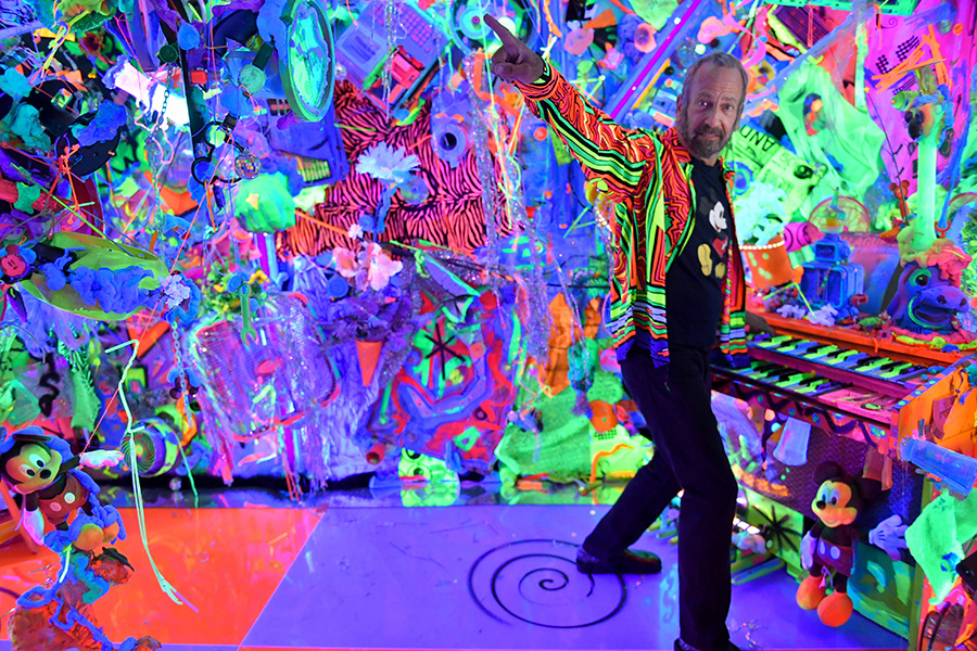 Kenny Scharf Photo by Michael Loccisano/Getty Images for Disney